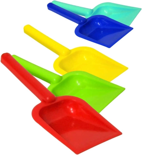Kinder-Sandschaufel 19 cm aus Kunststoff (5 Farben) - 1 Stück