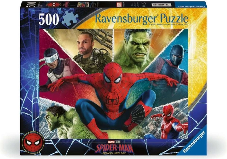 Ravensburger Puzzle Spider-Man: Ein brandneuer Tag 500 Teile