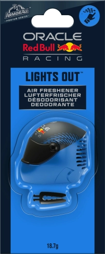 Lufterfrischer für Lüftungsgitter Armor All Oracle Red Bull Lights Out Helmet Vent