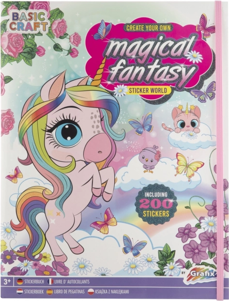 Magisches Fantasy-Stickerbuch (200 Sticker)