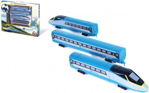 Zugset SC Pendolino ČD mit Gleisen und Effekten