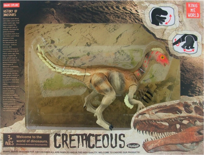 Therizinosaurus-Figur SPARKYS mit beweglichen Gliedmaßen