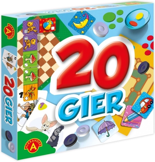 Alexander Spieleset 20 Spiele für die ganze Familie