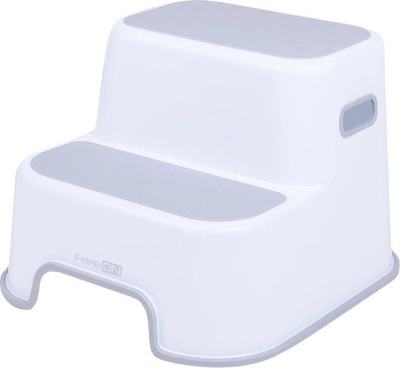 Freeon zweistufiger Kindertritt – grau