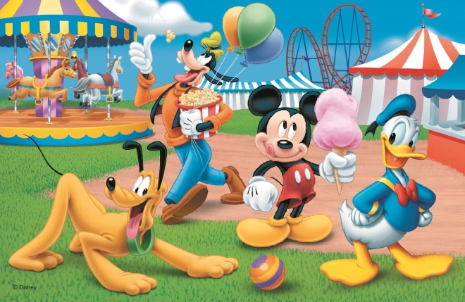 Mini-Puzzle 54 Teile DISNEY MICKEY UND FREUNDE Trefl