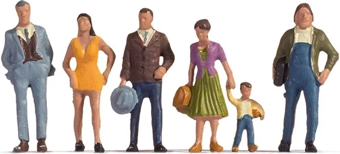 Noch Figuren-Set Fußgänger in der Stadt (H0)