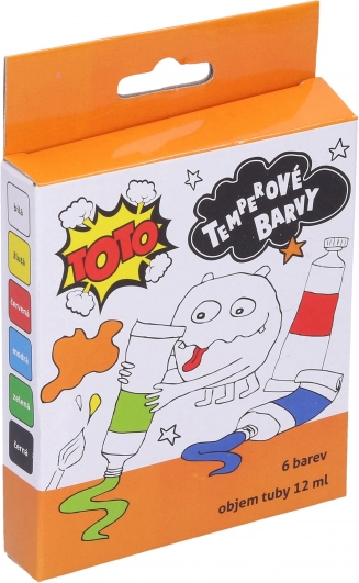 Tempera-Farben Metallic Set 6×12 ml