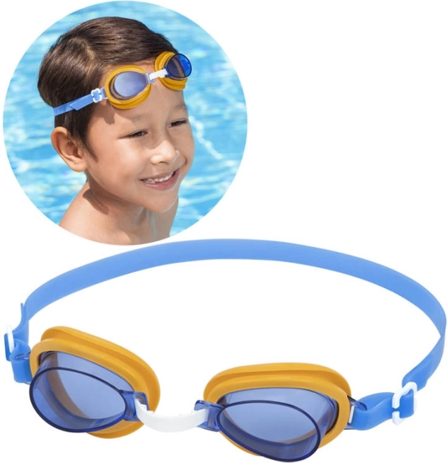 Kinder-Schwimmbrille BESTWAY Aqua Burst Essential, blau, 3+ – Blau