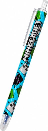 Löschbarer Gelstift Minecraft, blau