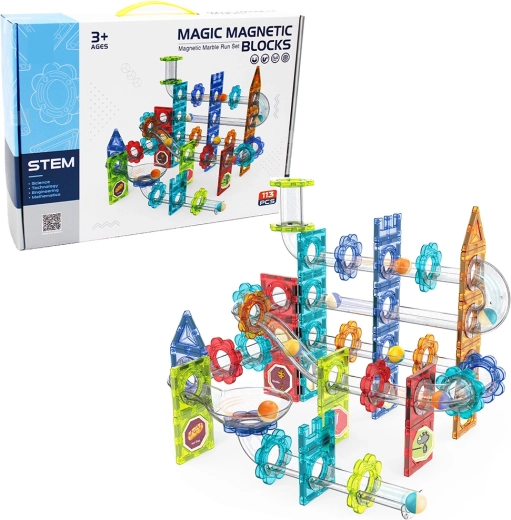 Magnetische Kugelbahn Sparkys, 113 Teile