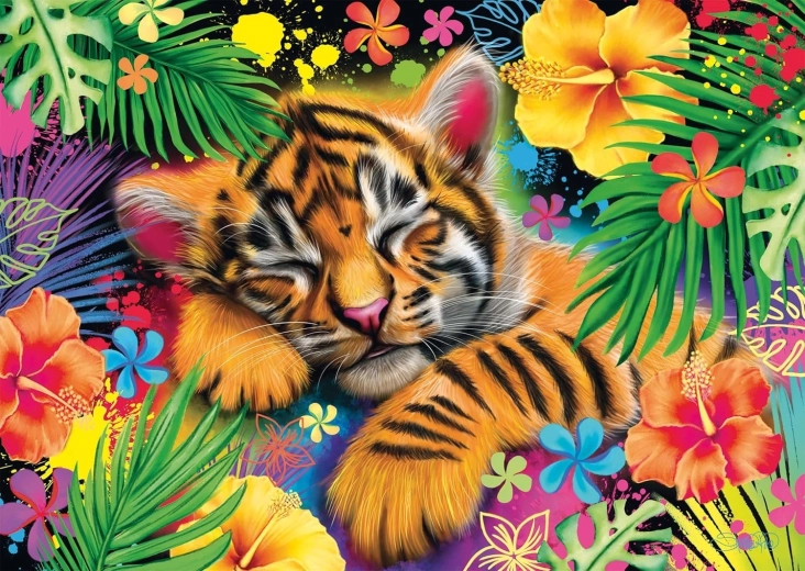 Puzzle SCHMIDT Tigerbaby 1000 Teile