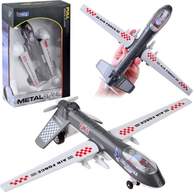 Metall-Militärdrohne mit Ton