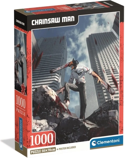 Puzzle CLEMENTONI Chainsaw Man 1000 Teile