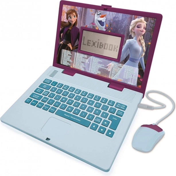 Lexibook zweisprachiger Lernlaptop Frozen mit 124 Aktivitäten (CZ/EN)