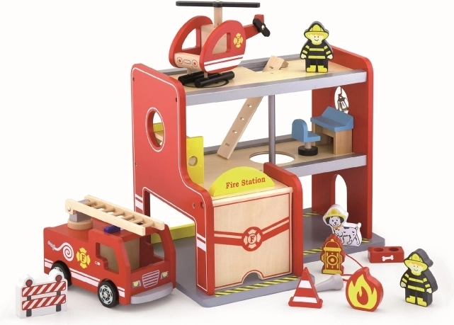 Hölzerne Feuerwehrstation Viga