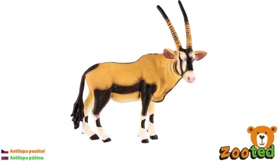 Plastikfigur Addax – Wüstenantilope 13 cm