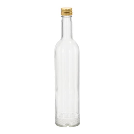 Glasflasche KRYSZTAL 500 ml mit Schraubverschluss