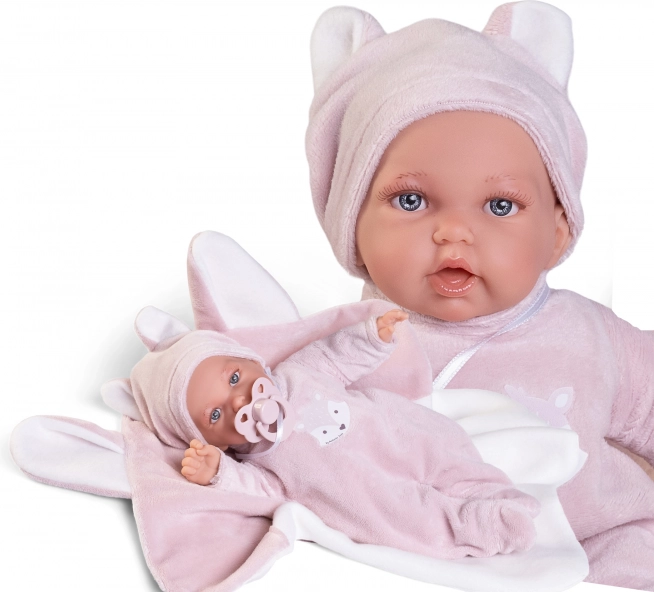 Realistische Puppe mit weichem Stoffkörper Antonio Juan