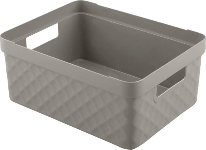 Kunststoffkorb HEIDRUN 36 × 27 × 14 cm – Farbmix