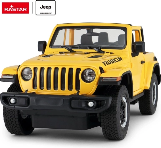 Rastar Jeep Wrangler JL RC-Auto mit Fernsteuerung 1:14 gelb – 1 Stück