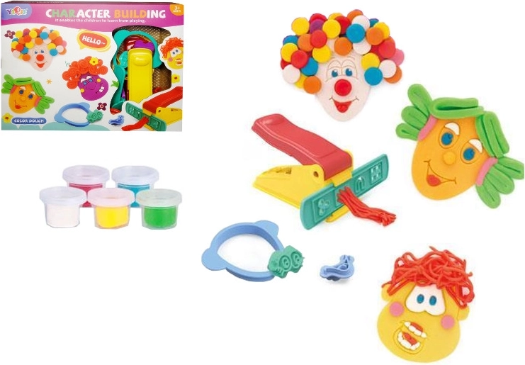 Knete – Gesichter und Frisuren