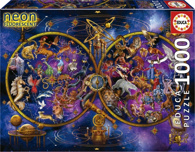 Educa Leuchtendes Puzzle Sternbilder 1000 Teile