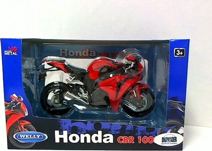 WELLY Motorradmodell Honda 1:10