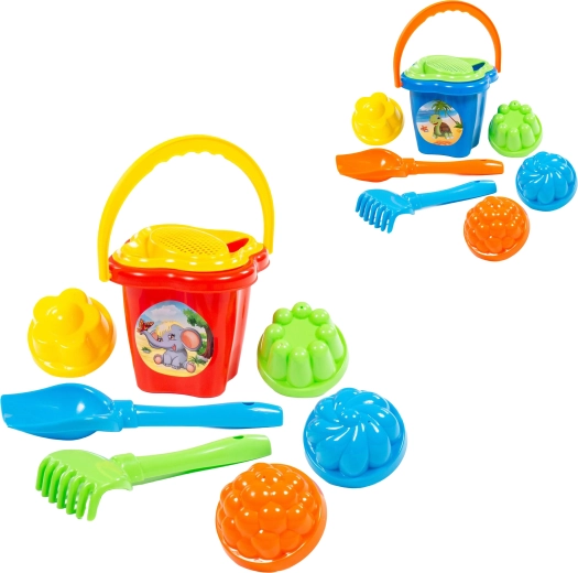 Sandspielset mit Eimer, 5-teilig
