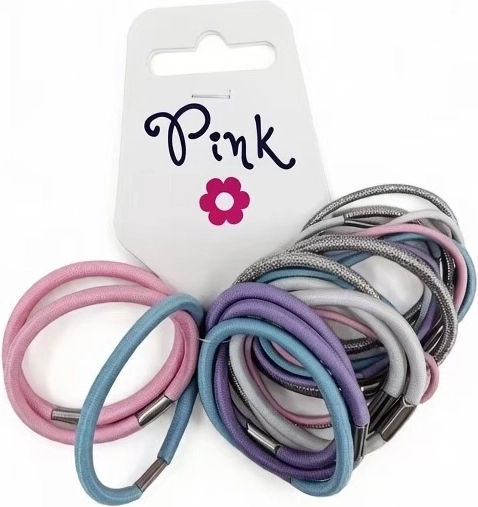 PINK Set Haargummis 20 Stk.