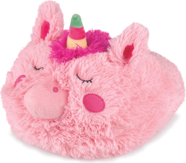 Cozy Noxxiez wärmender Plüschpantoffel Einhorn