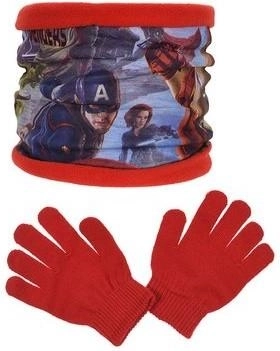 Avengers Schlauchschal und Handschuhe – 1 Stück
