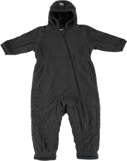 Lodger Skier Empire Fleece-Overall mit Kapuze Pigeon 0–3 Monate