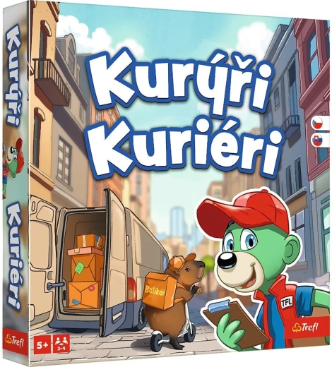 Kuriere – Gesellschaftsspiel in der Box 26 × 26 × 4 cm - 1 Stück