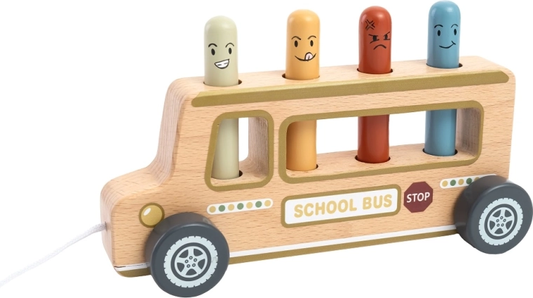 2Kids Toys Pop-up-Spielzeug Schulbus