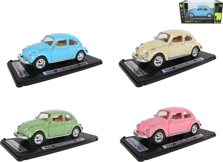 Oldtimer-Auto mit Schwungradantrieb 1:24, 18 cm - 1 Stück