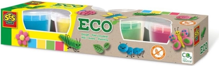 SES My first Eco-Knete – 4 Farben