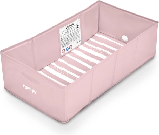 Ingenuity zusammenklappbare Reisebadewanne Tuckaway, rosa