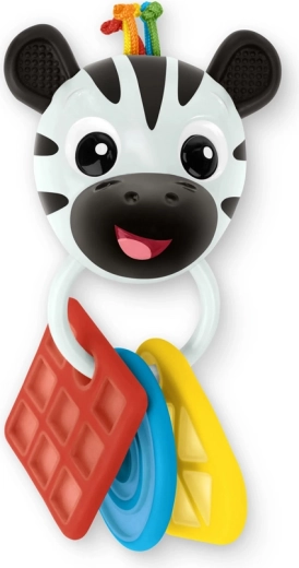 Beiß- und Rasselspielzeug Zebra Zen Shake‑a‑Shape BABY EINSTEIN, BPA‑frei, ab 0 Monaten