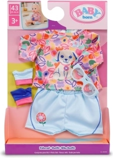 BABY BORN Fahrradsatz Blau für Puppen 43 cm