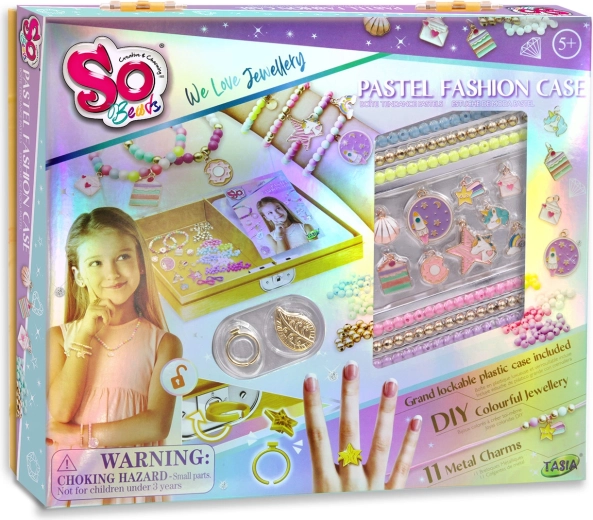 Tasia Schmuck-Bastelset mit Metallanhängern