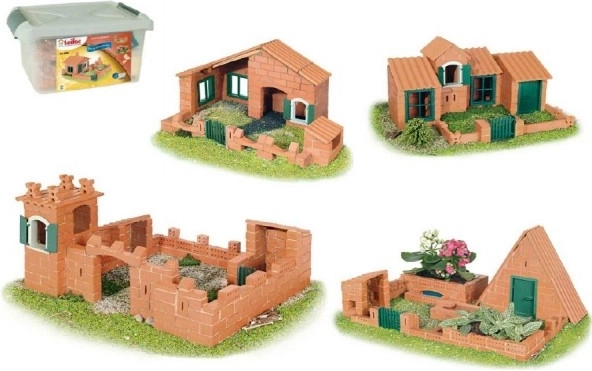 Bausatz Teifoc Haus Raul II 280 Stück in Kunststoffbox 41x19x30 cm