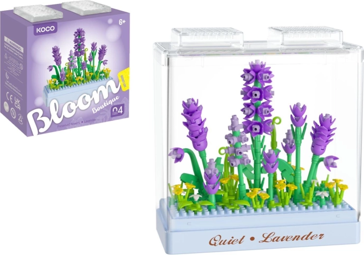 KOCO Mini-Bausatz Lavendel, 239 Teile