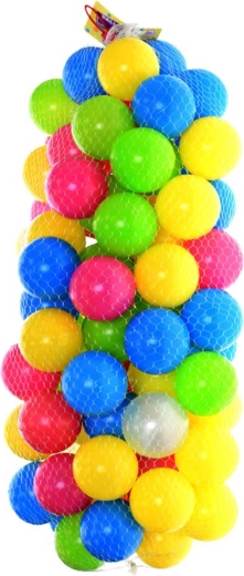 Bunte Baby-Bälle für das Bällebad 6 cm (100 Stk.)