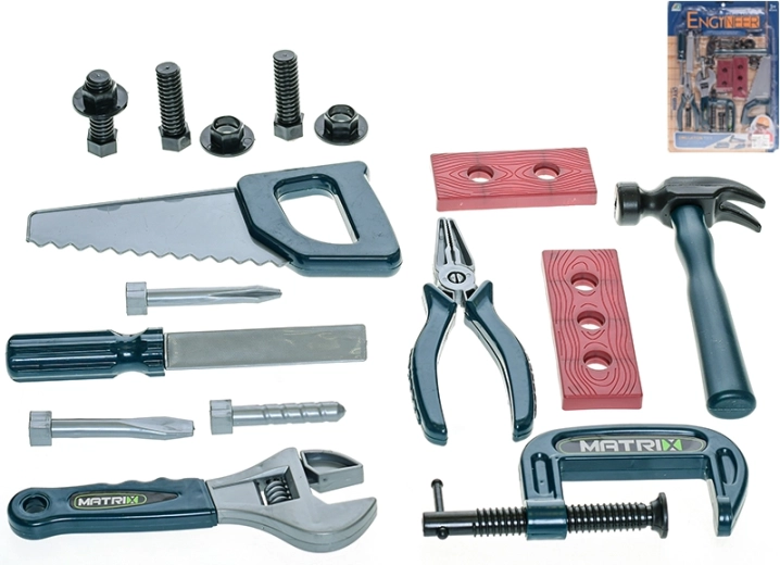 Kinder-Werkzeugset 17-tlg. auf Karte