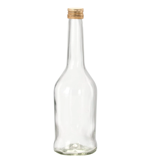 Glasflasche Napoleon 500 ml mit Schraubverschluss