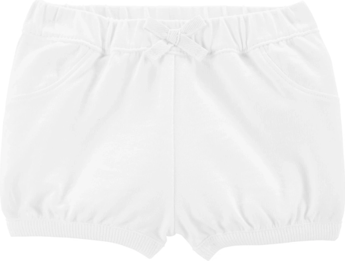 Carter’s Kinder-Shorts Ivory für Mädchen (9 M)