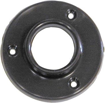 Schrankrosette Kunststoff weiß