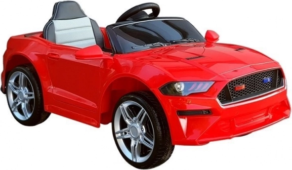 Rotes Kinder-Elektroauto