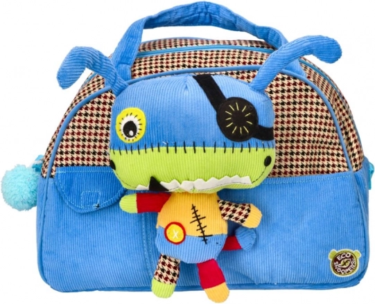 Kinder Rucksack mit Plüschmonster EcoSnoopers