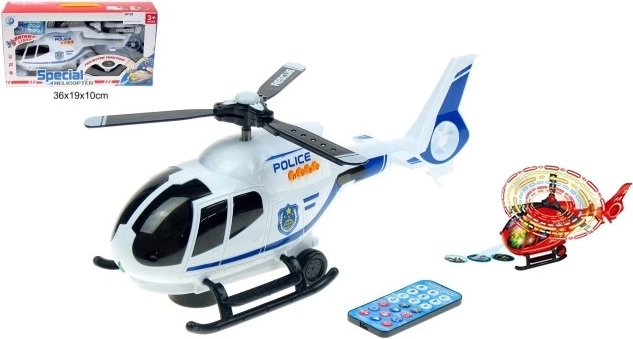 Batteriebetriebener Hubschrauber mit Pilot
